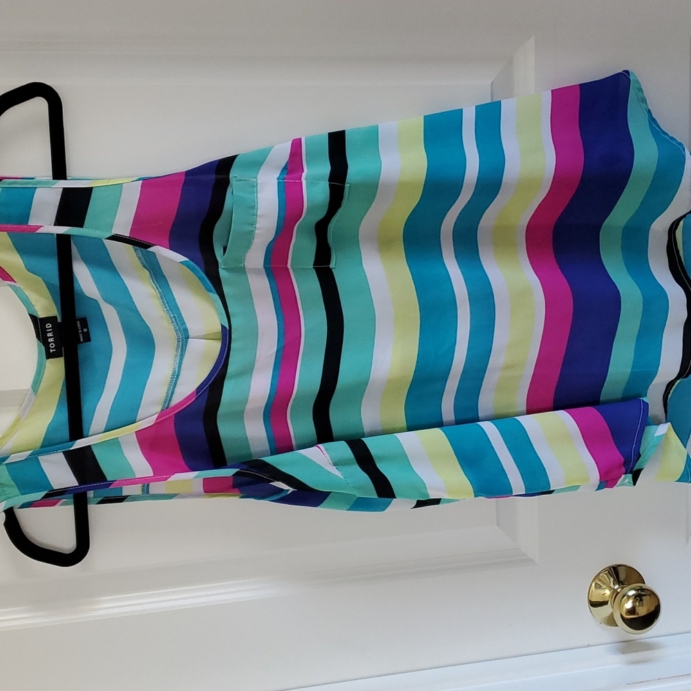 Torrid striped top